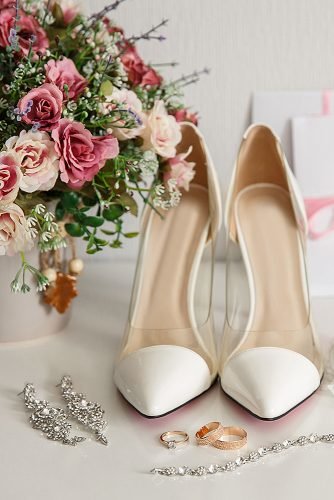 wedding checklist wedding shoes bouquet