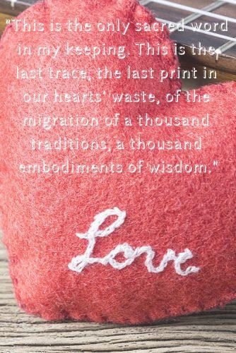 wedding readings short wish cotton heart