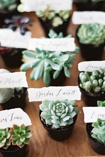 wedding trends succulent favors eco friendly wedding