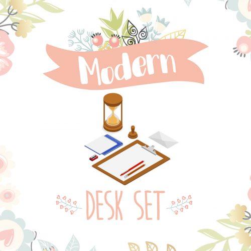 anniversary gifts by year 7 desk set