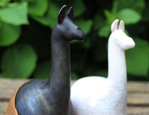 anniversary gifts by year ceramic alpaca