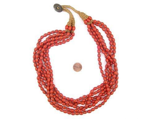anniversary gifts by year coral necklace