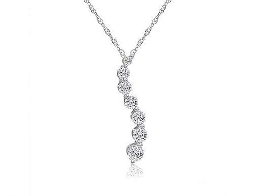 anniversary gifts by year diamond necklace