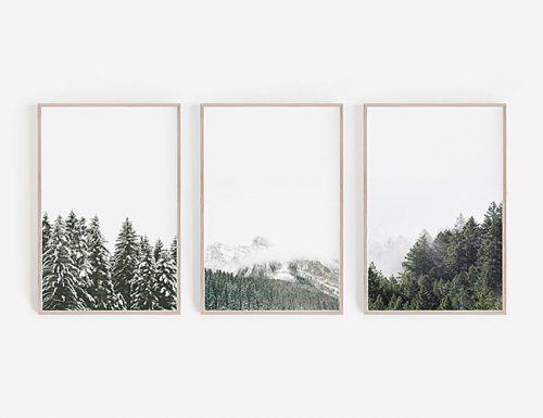 anniversary gifts by year nature prints set