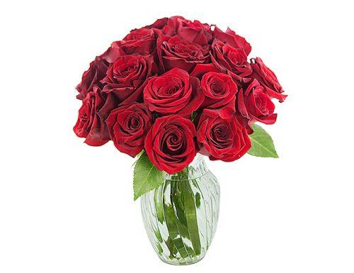 anniversary gifts by year ruby roses bouquet