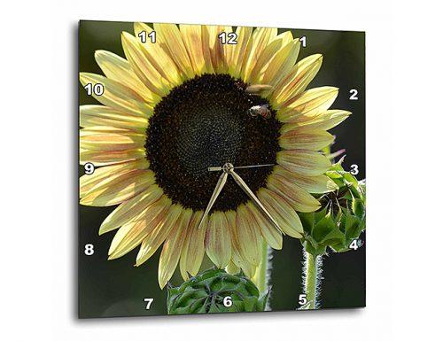 anniversary gifts by year sunflower wall clock