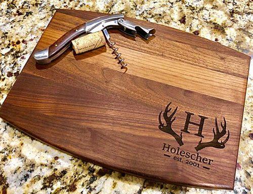 bridal shower gifts personalized cutting board