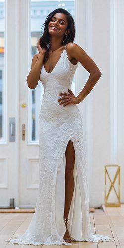 grace loves lace wedding dresses lottie white u open neck spaghetti straps gown