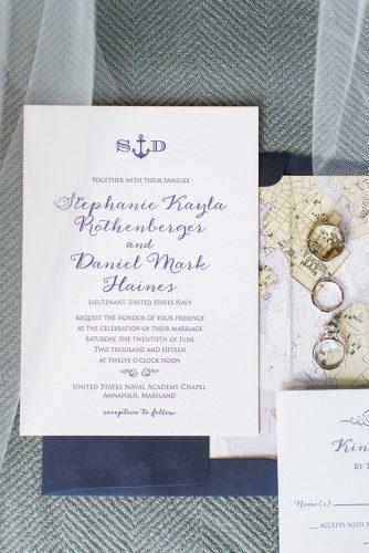 nautical wedding decor ideas nautical invitations joy michelle photography