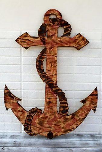 nautical wedding decor ideas wood ancor idecor4you