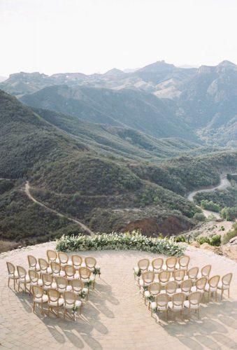 outdoor wedding venues mountain ceremony decor Kurt Boomer