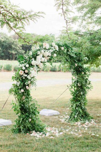 park wedding arch in park Gemini Photography