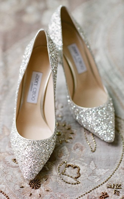 silver wedding shoes featured tamara gruner