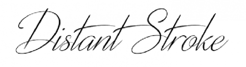 wedding fonts distant stroke