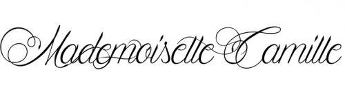 wedding fonts mademoiselle camille