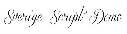 wedding fonts sverige script