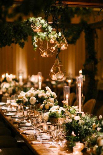 whimsical wedding decor ideas light reception Josh Elliott Photography