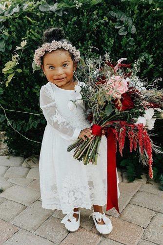 flower girl dresses with long sleeves lace rustic marisavasquezphoto