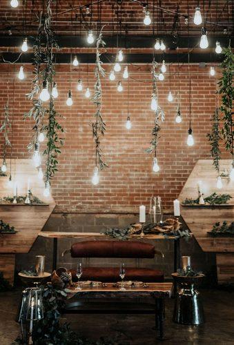 industrial wedding decor light wedding decor Kay Bee