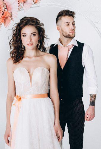 living coral bride andgroom artamonova juli photo
