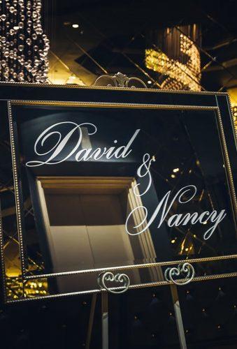 real wedding house hyde park reception sign splendid
