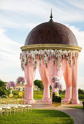 rustic wedding venues garden ceremony decor Lin and Jirsa Photography