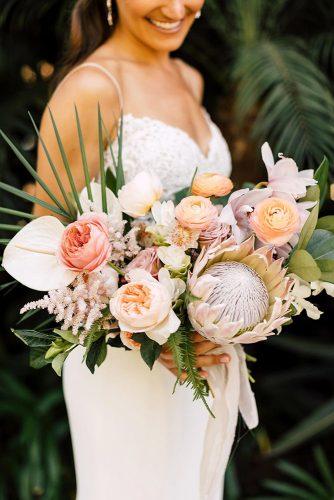 15 Tropical Wedding Bouquets Ideas Wedding Forward