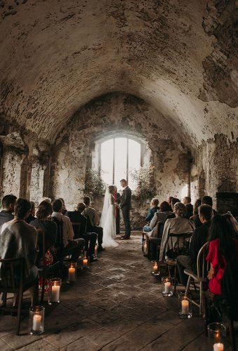 unique wedding venues castle ceremony From the Daisies