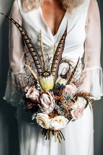 18 Wonderful Wedding Dried Flowers Bouquets Wedding Forward