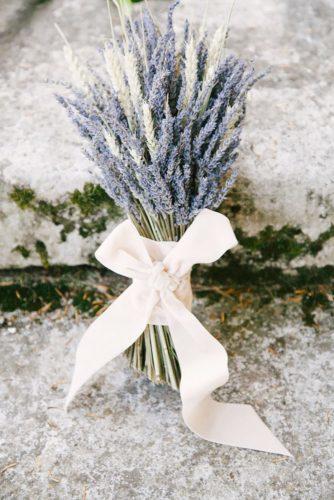 wedding dried flowers bouquets lavender bouquet Izzie Rae Photography