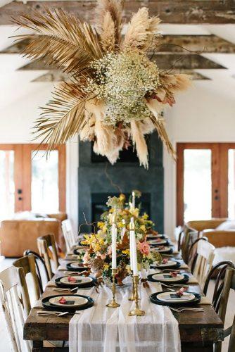 wedding dried flowers decor table decor Fine art photographer