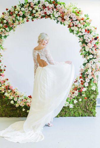 wedding floral moon gates chic gates amanda karen photo