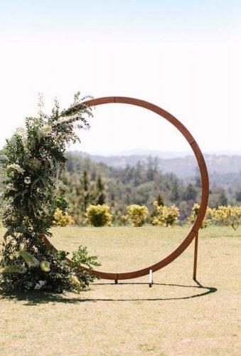 wedding floral moon gates greenery arch tinyvictories