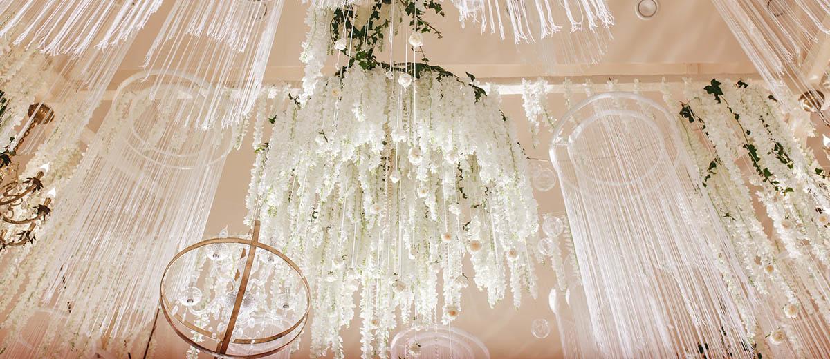 24 Ideas Wedding Hanging Installations