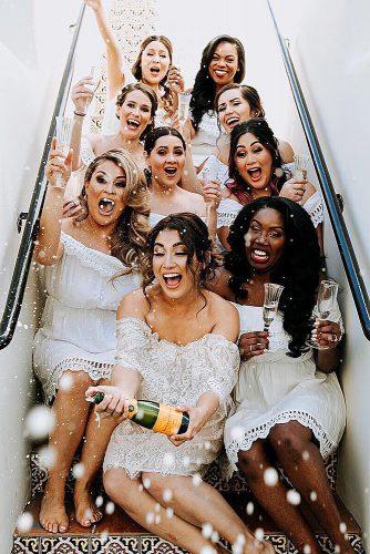 wedding photo checklist bridal shower party happy friends