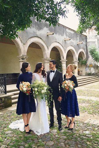 wedding photo checklist informal shot newlyweds with friends