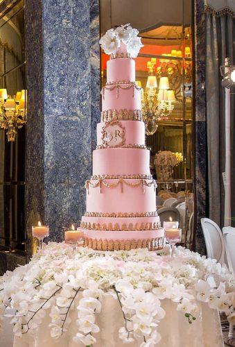 luxury wedding cakes big pink cake nvardikos