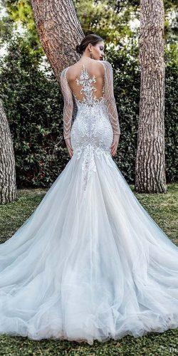 mermaid tail wedding gown