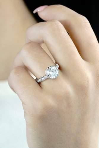 noam carver engagement rings diamond engagement rings round cut engagement rings noam carver