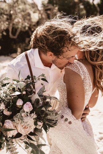 real wedding the woods of jervis bay tender kiss nathan lapham