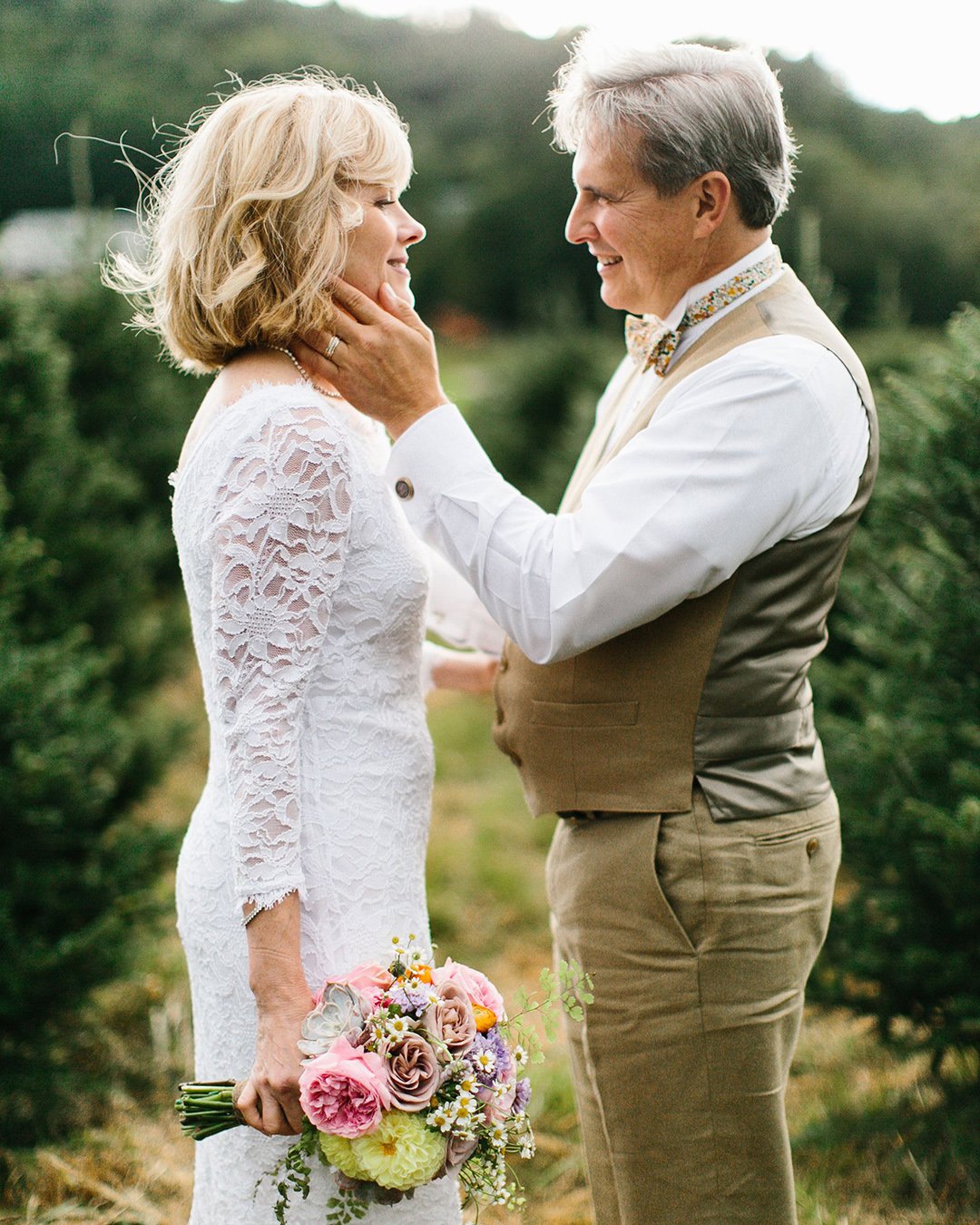 wedding dresses for women in their 50s