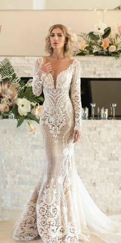 1920s long sleeve wedding dress