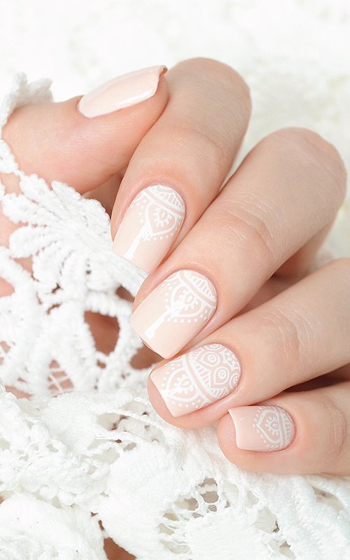 Pink And White Nails 30 Ideas For Brides [2024 Guide & FAQs]