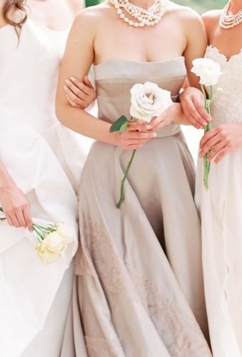 single stem wedding bouquets elegant rose Lisa O Dwyer Photography
