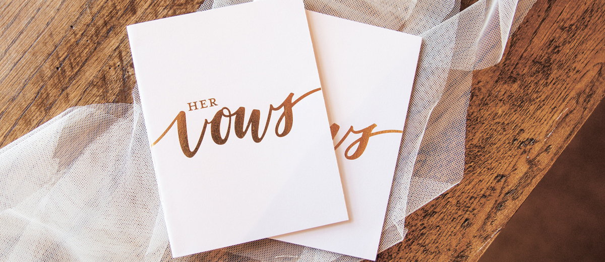 Romantic Wedding Vows for Her That Will Melt His Heart