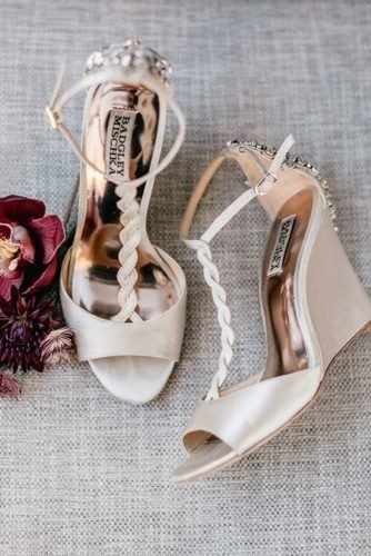 boho wedding wedges