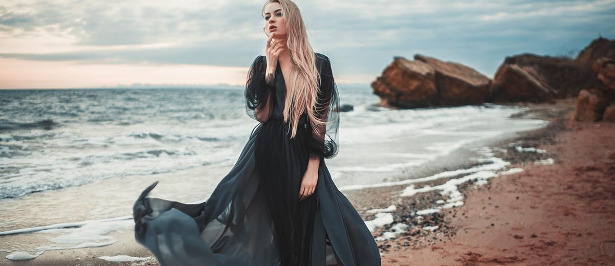 Black Wedding Dresses: 33 Unusual Styles + FAQs