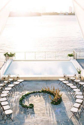 outdoor wedding venues beach ceremony decor Cody Hunter Photography