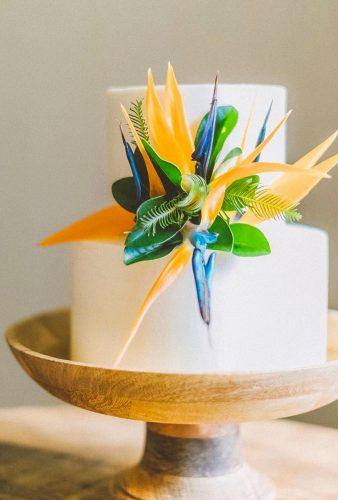 tropical wedding cake trends elegant cake angiediazphotography