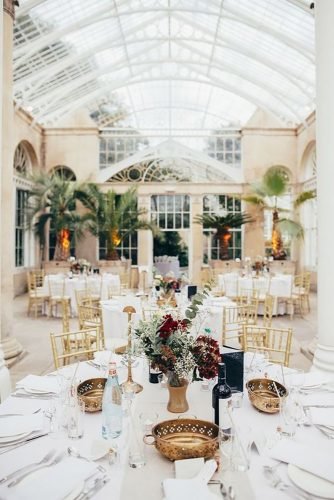 einzigartige Hochzeitsorte Orangerie Empfang Hayley Savage Photography